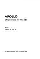 Apollo: origins and influences