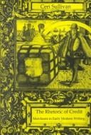 The Rhetoric of Credit: Merchants in Early Modern Writing