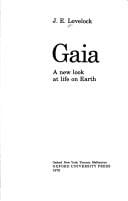 Gaia, a new look at life on earth