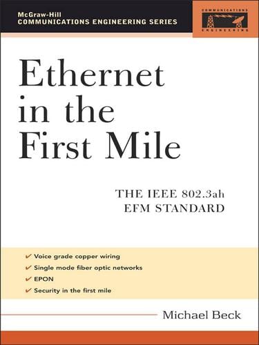 Ethernet in the First Mile