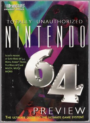 Totally Unauthorized Nintendo 64 Preview Guide