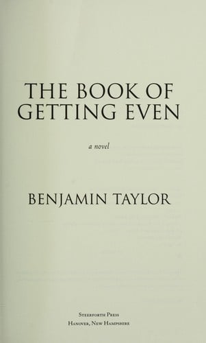 The book of getting even: a novel