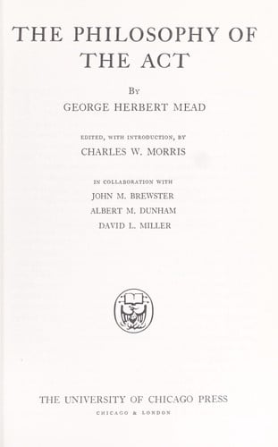 The philosophy of the act