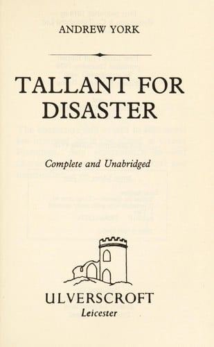 Tallant for Disaster