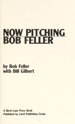 Now pitching, Bob Feller