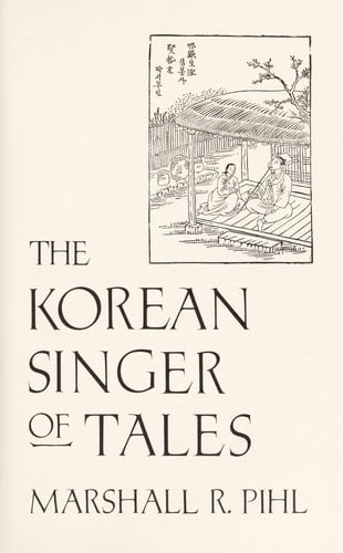 The Korean singer of tales