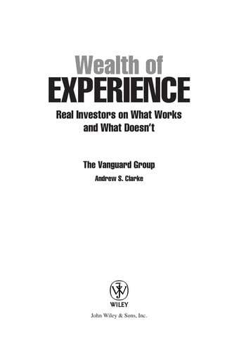 Wealth of Experience