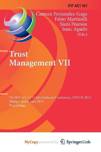 Trust Management VII