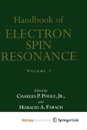 Handbook of Electron Spin Resonance: Volume 2