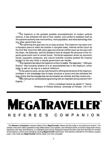 Referees Companion (MegaTraveller)
