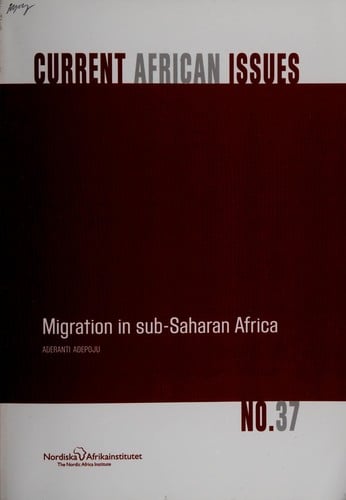 Migration in sub-Saharan Africa