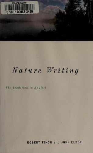 Nature writing: the tradition in English