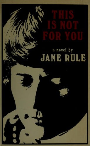 This is not for you: a novel
