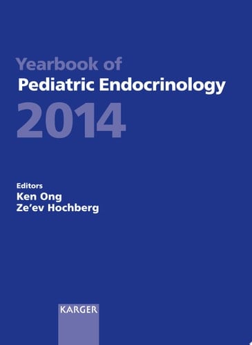 Yearbook of Pediatric Endocrinology 2014 Endorsed by the European Society for Paediatric Endocrinology (ESPE)