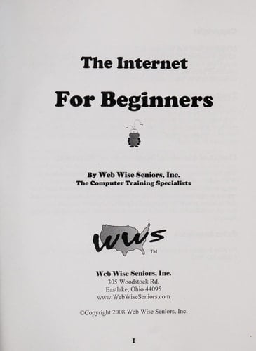 The Internet for Beginners