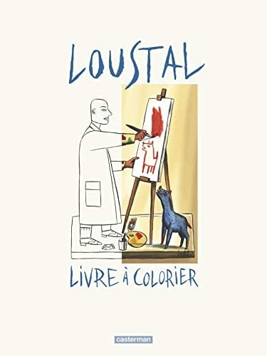 Loustal Livre à colorier
