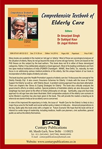 Comprehensive Textbook of Elderly Care