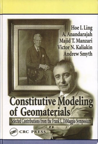 Frank L. Di Maggio Symposium on Constitutive Modeling of Geomaterials June 3-5 2002