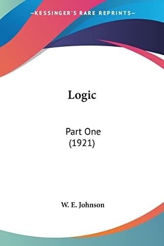 Logic: Part One (1921)