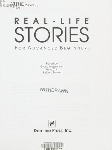 Real-life Stories for Advanced Beginners