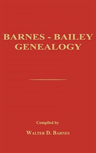 Barnes-Bailey Genealogy