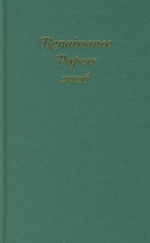 Renaissance Papers 2006
