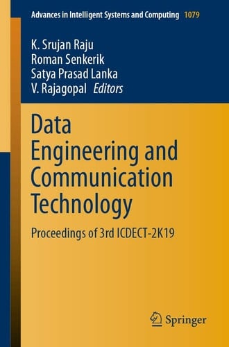 Data Engineering and Communication Technology Proceedings of 3rd ICDECT-2K19