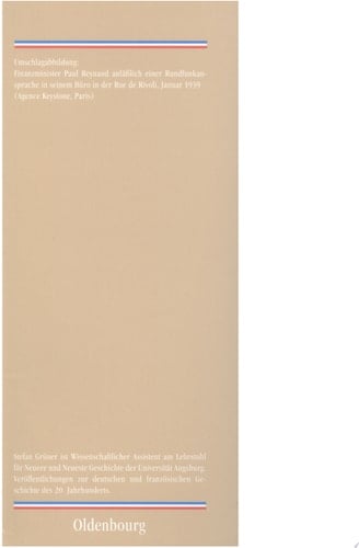 Paul Reynaud (1878-1966) Biographische Studien zum Liberalismus in Frankreich