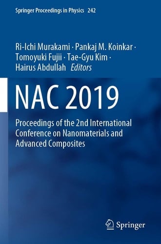 NAC 2019 Proceedings of the 2nd International Conference on Nanomaterials and Advanced Composites