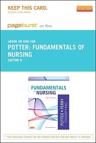 Fundamentals of Nursing - Elsevier eBook on Intel Education Study (Retail Access Card)