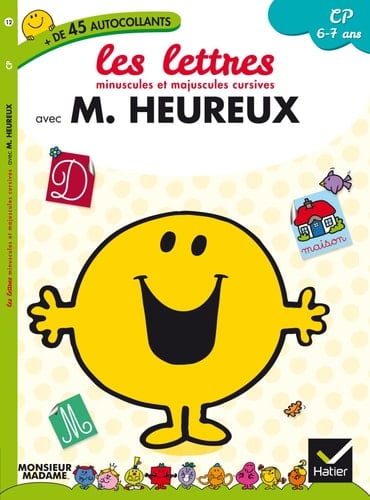 Les lettres minuscules et majuscules cursives avec M. Heureux CP 6-7 ans