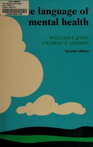 The Language of Mental Health