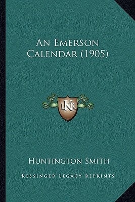 An Emerson Calendar (1905)