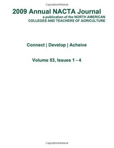 2009 Annual NACTA Journal