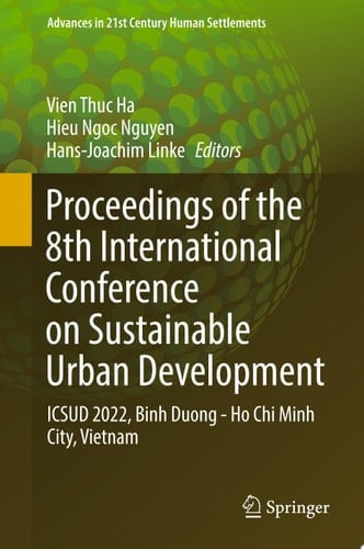 Proceedings of the 8th International Conference on Sustainable Urban Development