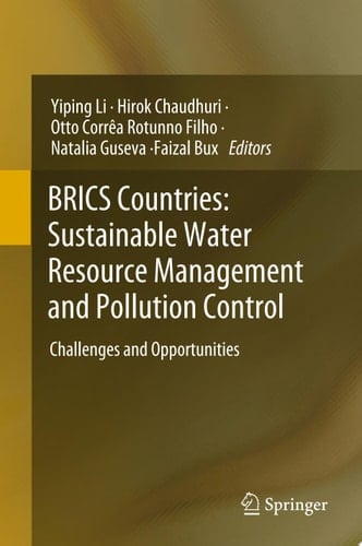 BRICS Countries: Sustainable Water Resource Management and Pollution Control Challenges and Opportunities