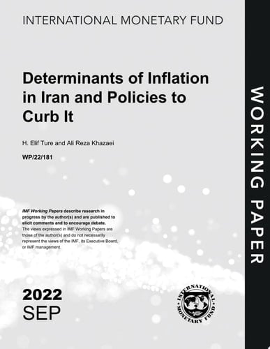 Determinants of Inflation in Iran and Policies to Curb It