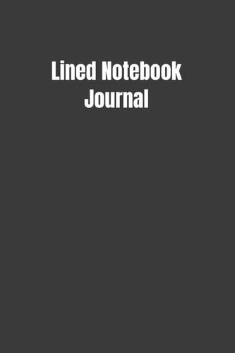 Lined Notebook Journal Water Drop Blank Lined 100 Page Notebook for Writing, Planning Or Journaling