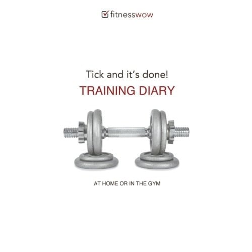 Tick and It?s Done! Training Diary Gym Diary, Training Log, Exercise Dairy