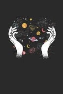 Universe in Hands Graph Paper Notebook (6 X 9 - 120 Pages) Universe Notebook for Daily Journal, Diary, and Gift