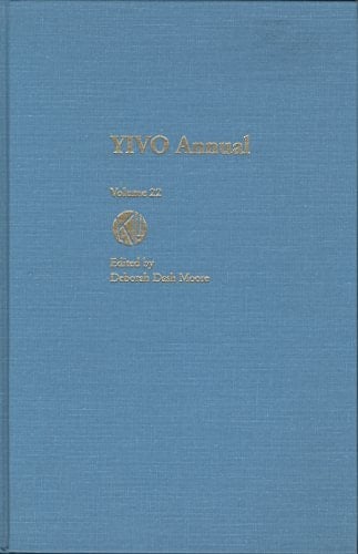 Yivo Annual Volume 22