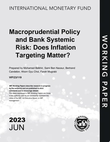 Macroprudential Policy and Bank Systemic Risk: Does Inflation Targeting Matter?