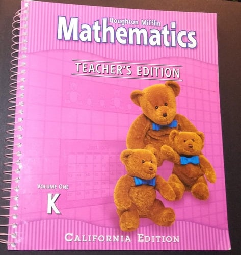 Mathematics Teacher Edition Level K California Edition