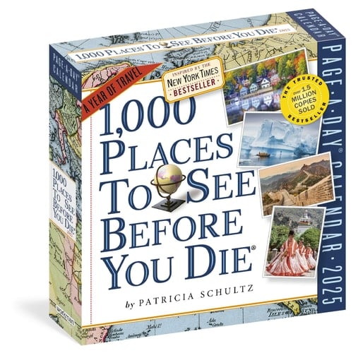 1,000 Places to See Before You Die Page-A-Day® Calendar 2025: A Year of Travel