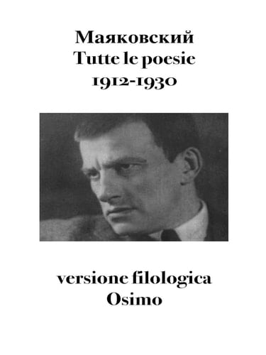 Tutte le poesie (1912-1930) versione filologica
