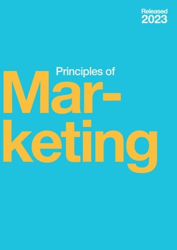 Principles of Marketing (1st Edition Textbook)