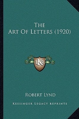 The Art Of Letters (1920)