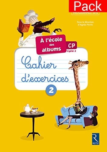A l'école des albums CP série jaune cahier 2 10 exemplaires