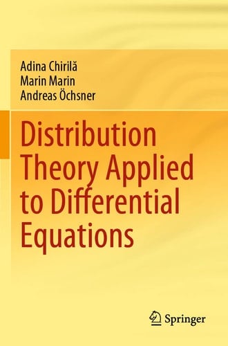 Distribution Theory Applied to Differential Equations