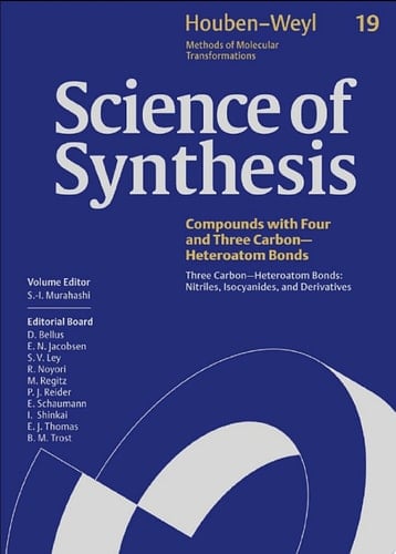 Science of Synthesis: Houben-Weyl Methods of Molecular Transformations Vol. 19